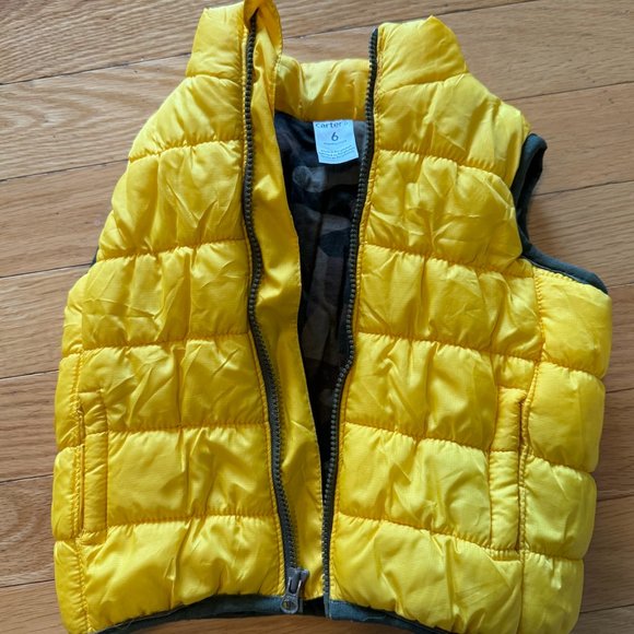 Carter's Other - Baby Boy Carter's Yellow 3-6M Vest